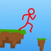 Stickman parkour craft